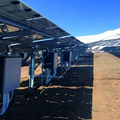 Solar park Tatvan, Turkey