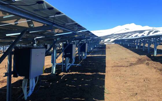 Solar park Tatvan, Turkey