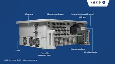 blueplanet 60.0 NX3 connection area