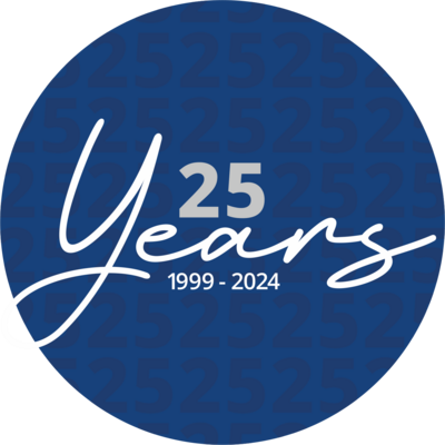25 years anniversary logo