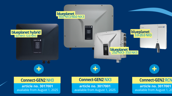 Image with RED-compliant inverters