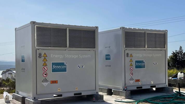 Industrial energy storage in Kibbutz Maale-Gilboa, Israel