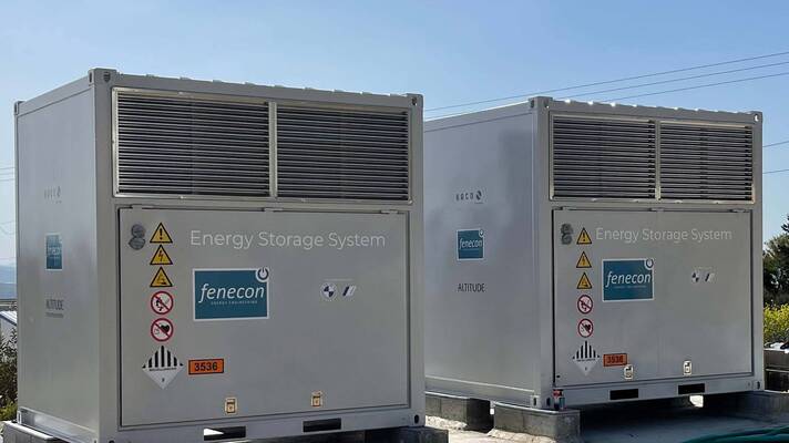 Industrial energy storage in Kibbutz Maale-Gilboa, Israel